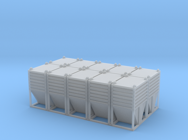 Dolomite Container Set - HOscale in Tan Fine Detail Plastic