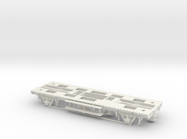 GWR Tadpole A Diag. S5, Part 1 Chassis in White Natural Versatile Plastic
