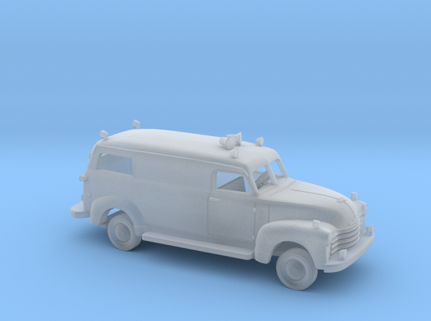 1/160 1947-54 Chevrolet Ambulance Kit in Smooth Fine Detail Plastic