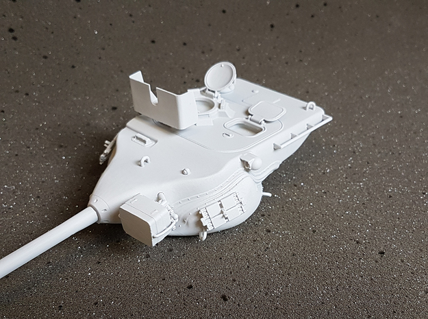 1/35 scale T57 Turret-Parts in Clear Ultra Fine Detail Plastic