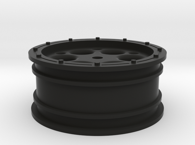 Slider 2.2 front wheel in Black Natural Versatile Plastic