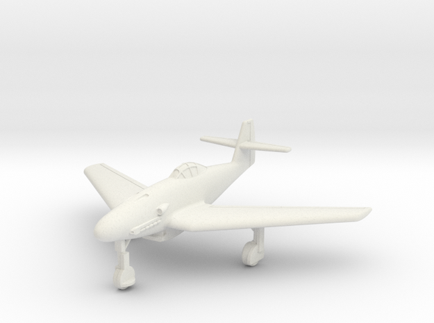 (1:144) Messerschmitt Me 309 w/ Swept wings  in White Natural Versatile Plastic