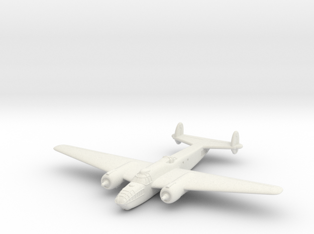 1/285 (6mm) Armstrong Whitworth Albemarle in White Natural Versatile Plastic