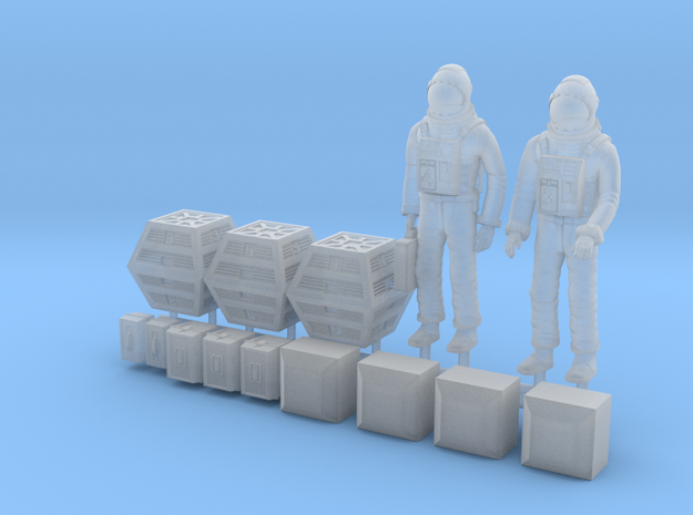 SPACE 2999 1/72 ASTRONAUT TWO W BOXES SET