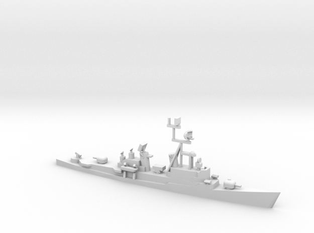 1/1800 Scale German Destroyer Class Lotjens D185 in Tan Fine Detail Plastic