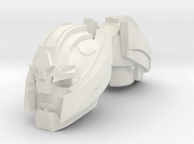 Macro Head for PotP Jazz (4mm) in White Natural Versatile Plastic