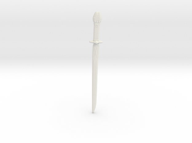NinjaStorm GreenSamurai Sword in White Natural Versatile Plastic
