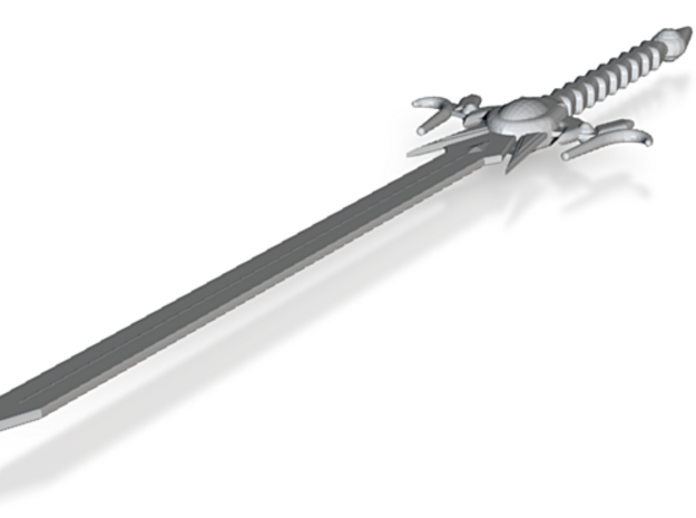 1:6 Miniature Arcus Odyssey Sword in Tan Fine Detail Plastic