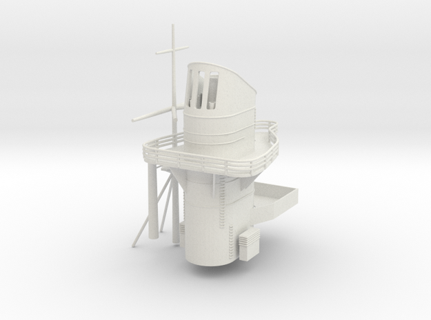 1/144 DKM Admiral Scheer Funnel Kit in White Natural Versatile Plastic