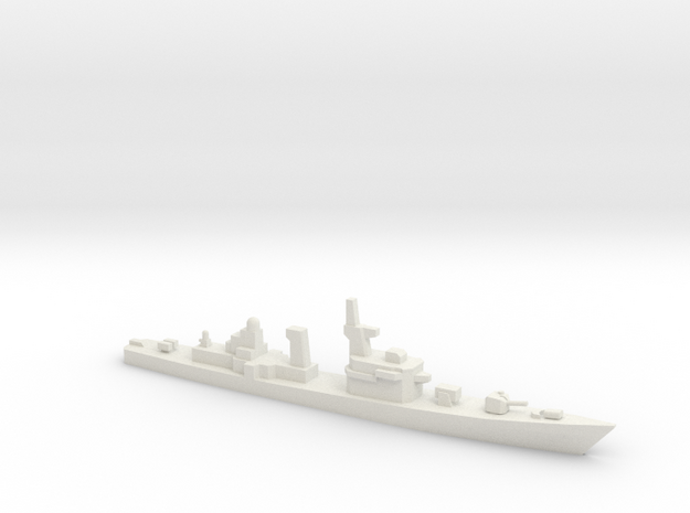 Takatsuki-class destroyer (1985), 1/1250 in White Natural Versatile Plastic