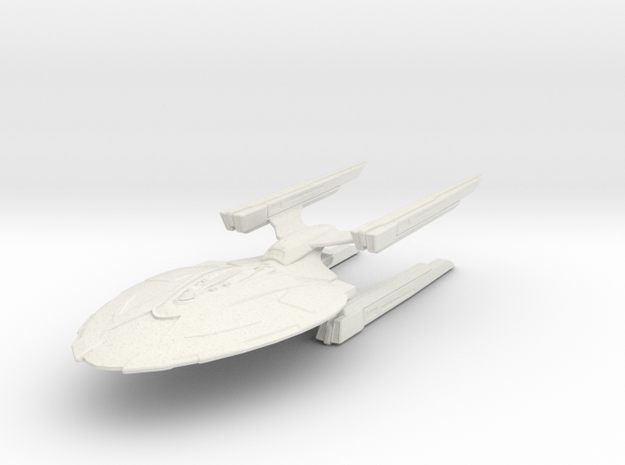 Federation Dakota Class Cruiser V2 in White Natural Versatile Plastic