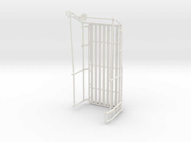 Orlandoo D110 Upper cage/rack with side ladder. in White Natural Versatile Plastic