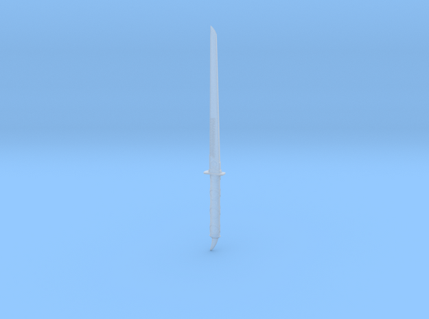 Psycho Katana Large in Smooth Fine Detail Plastic