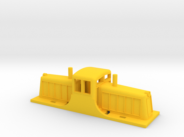 GE 44 Ton Switcher in Yellow Processed Versatile Plastic