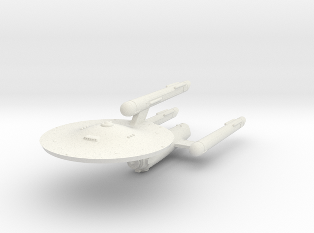 3788 Scale Fed Classic Guided Weapons Dreadnought in White Natural Versatile Plastic