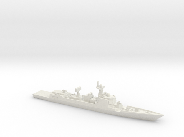 Type 052DL Destroyer, 1/2300 in White Natural Versatile Plastic