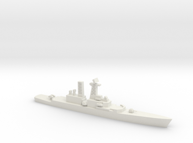 USS Truxtun (CGN-35), 1/700 in White Natural Versatile Plastic