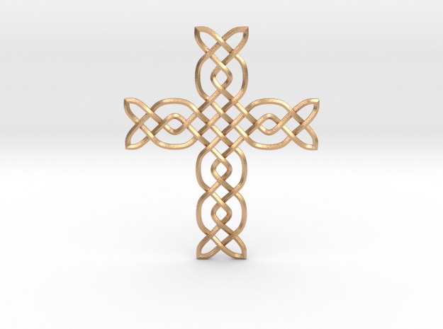 Cross in Natural Bronze