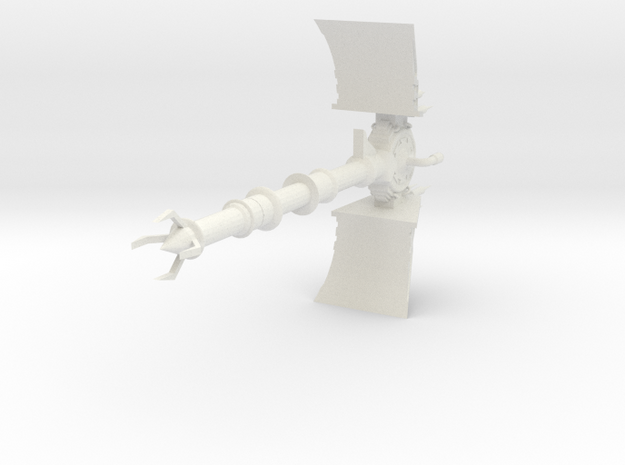 1:6 Miniature Jayce Weapon - LOL in White Natural Versatile Plastic