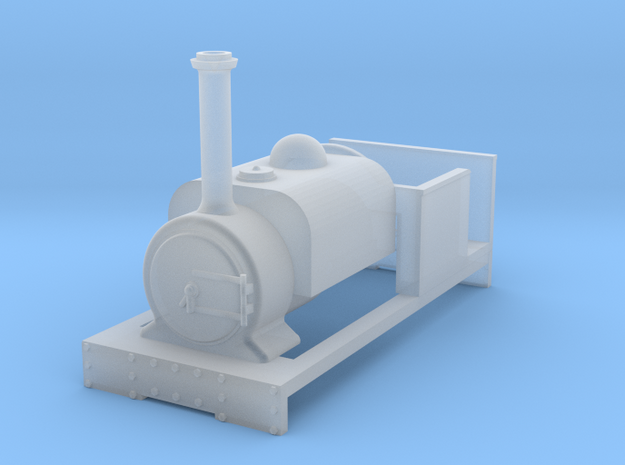 009 'Tiny Trains' Preset Hunslet Tank in Smooth Fine Detail Plastic