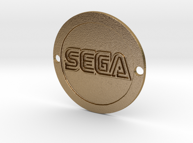 Sega Custom Sideplate in Polished Gold Steel
