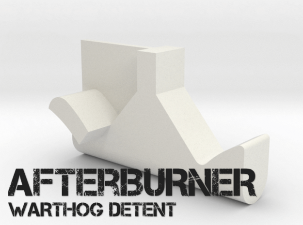 Thrustmaster Warthog - Push Through AB Detent in White Natural Versatile Plastic