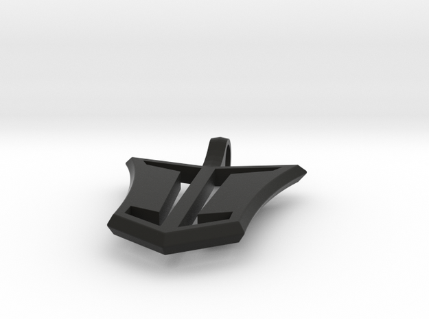 Funnel Cloud in Black Natural Versatile Plastic