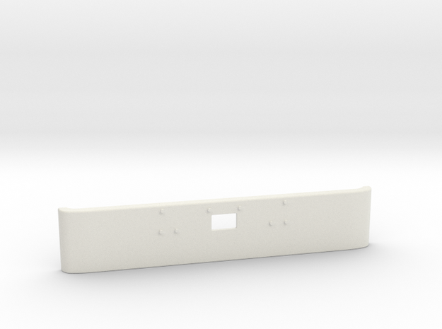 1/16 scale Peterbilt 379 Front bmper part in White Natural Versatile Plastic