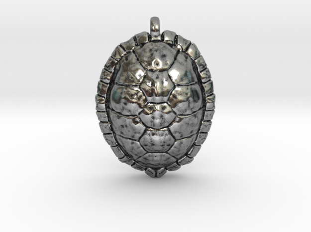 Turtle in Antique Silver
