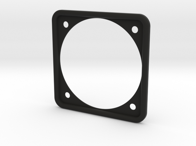 Aircraft Instrument panel Round gauge bezel in Black Premium Versatile Plastic