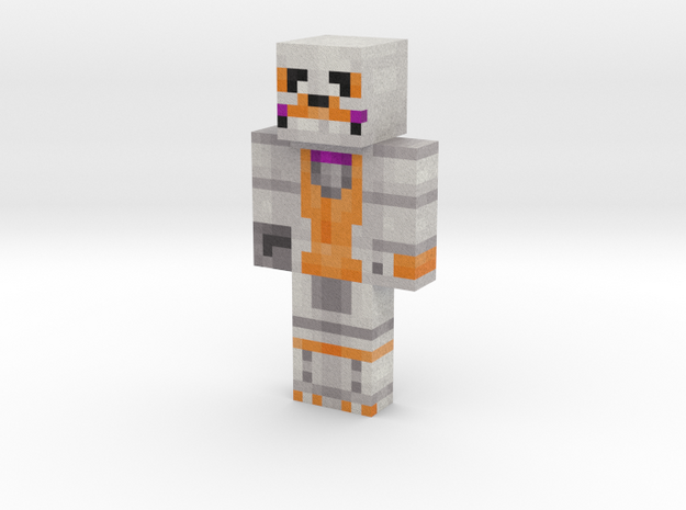 lolbit | Minecraft toy in Natural Full Color Sandstone