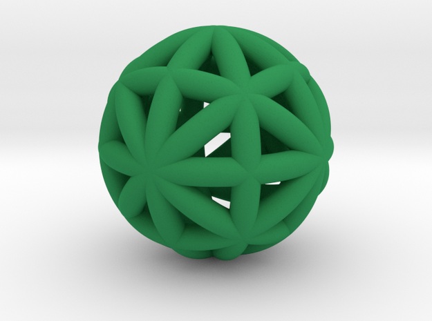 torus_frame_normal in Green Processed Versatile Plastic: Small