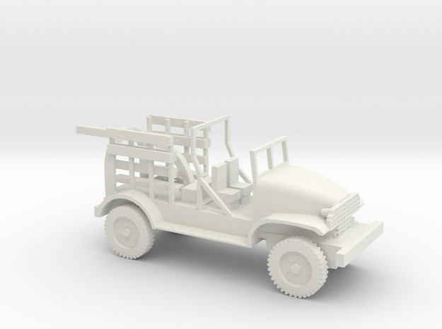 1/72 Scale Chevy M6 Bomb Servicing Truck in White Natural Versatile Plastic