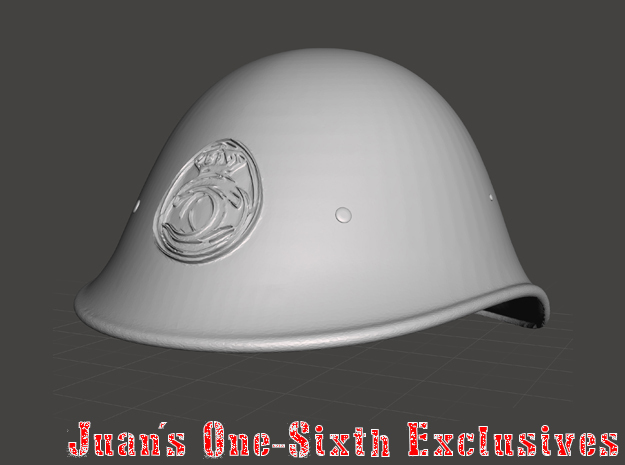 Romanian Army M39 Helmet in Tan Fine Detail Plastic
