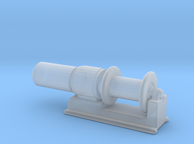 1/96 Scale 36 Inch Electric Winch in Smooth Fine Detail Plastic