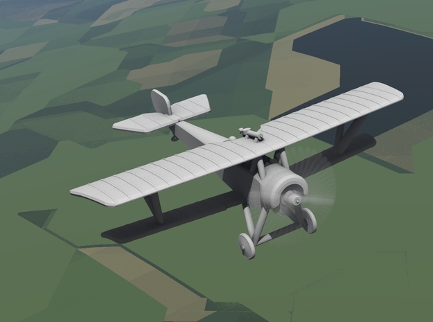 Nieuport 12 Single-Seater (1:144) in White Natural Versatile Plastic