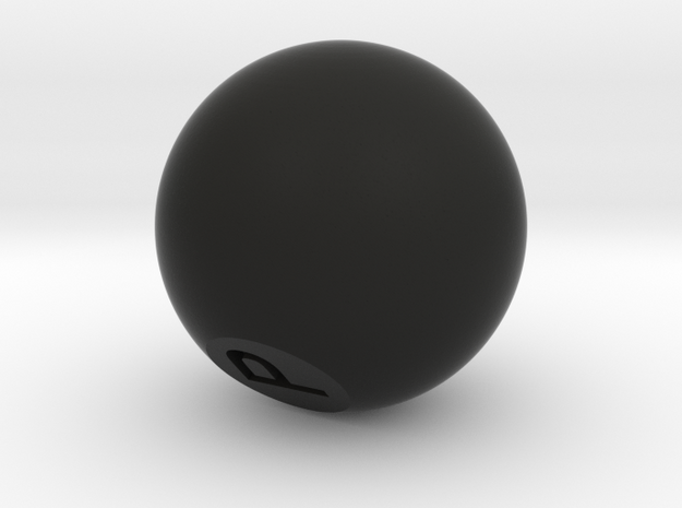Prop pitch knob in Black Natural Versatile Plastic