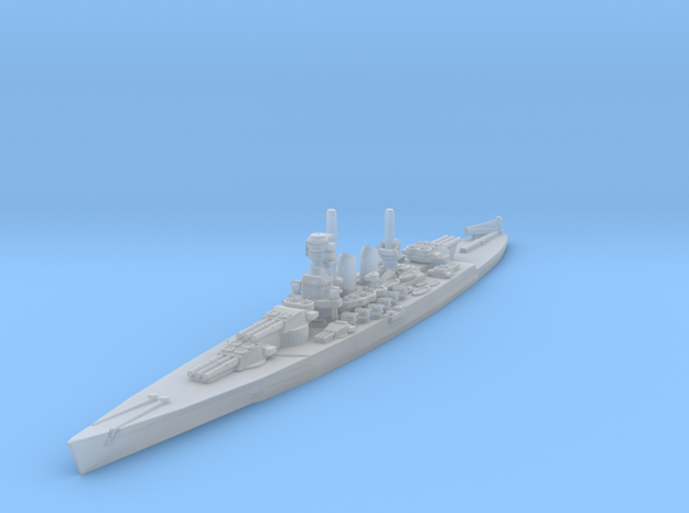 Littorio class battleship 1/2400 in Tan Fine Detail Plastic