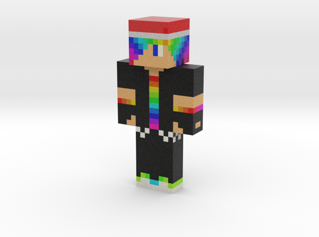 Rainbowgamev2 | Minecraft toy in Natural Full Color Sandstone