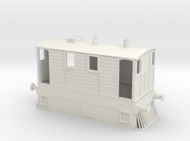 b-32-y6-tram-loco-1 in White Natural Versatile Plastic