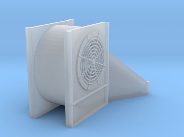 Centrifugal Grain Bin Fan in Smooth Fine Detail Plastic: 1:64 - S
