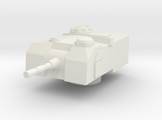 1/72 M52 turret in White Natural Versatile Plastic