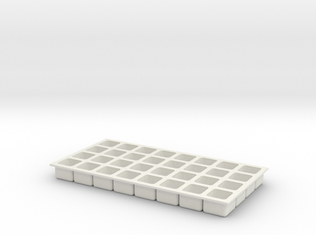 icetray1 in White Natural Versatile Plastic