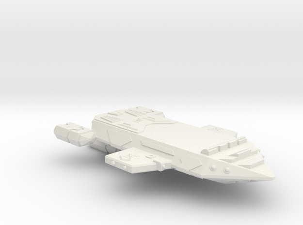 3788 Scale Orion Heavy Battlecruiser (BCH) CVN in White Natural Versatile Plastic