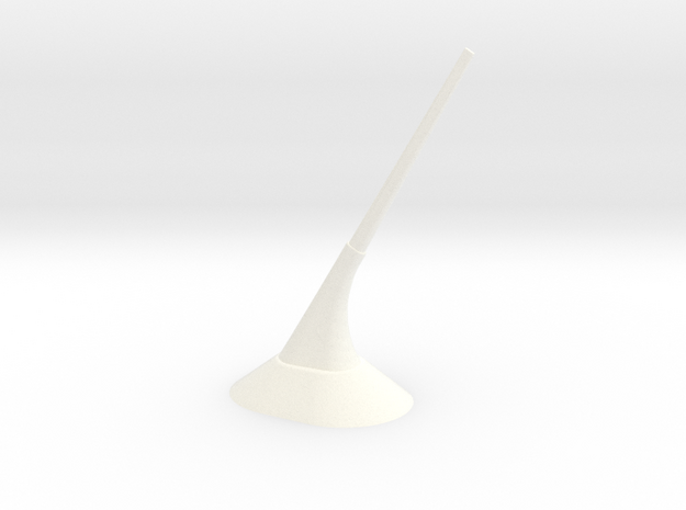 1.7 ANTENNE SUP ECUREUIL in White Processed Versatile Plastic