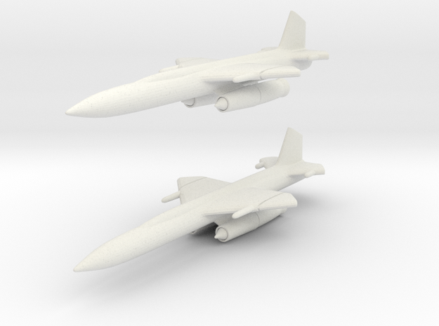 Boeing CIM-10 (IM-99) Bomarc 1/285 6mm (x2) in White Natural Versatile Plastic