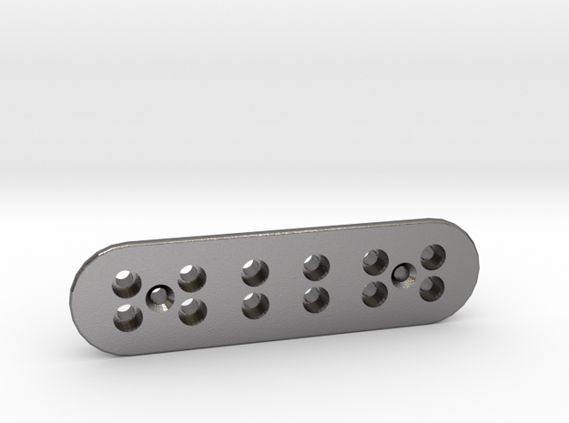 XII String plate in Polished Nickel Steel