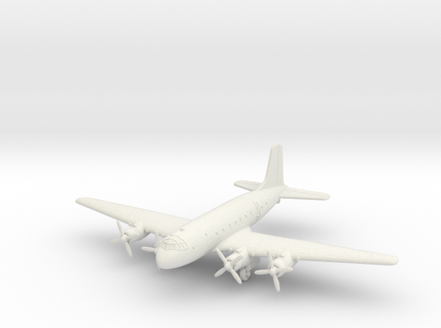 1/285 (6mm) Handley Page H.P.67 Hastings in White Natural Versatile Plastic