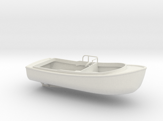 1/48 Scale 26 ft Utility Boat USN in White Natural Versatile Plastic