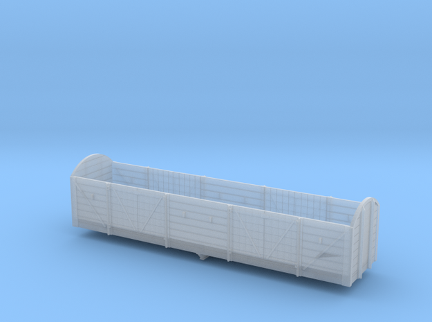 RNAD High Sided Wagon Body and Frames in Smooth Fine Detail Plastic